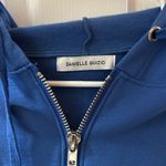 Danielle Guizio  Royal Blue Zip-Up Hoodie cropped xs Photo 1
