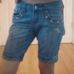 Low Waisted Y2k Denim Shorts◡̈ Blue Size XS Photo 3