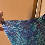 One World Blue and Green Sheer cover up petite medium Photo 11