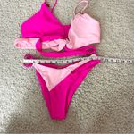 SheIn Pink and Light Pink Bikini Photo 1
