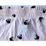 Disney NWOT Minnie Mouse Pajama Bottoms Shorts Sz L Pink Black Elastic S… Photo 8