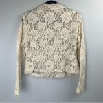 CAbi  Ivory Lace Blazer Jacket #249 Size 6 Photo 2
