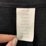 Vintage 90s Surf Turf Rayon Maxi Dress 12 Black Sleeveless Round Neck Pullover Photo 5