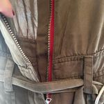 ETIENNE Marcel Green Army Cargo Sleeveless Jumpsuit EM5004 NWT X Small MSRP $252 Size XS Photo 3