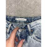 PacSun  Vintage High Rise Distressed Denim Shorts Size 26 Button Fly Photo 1