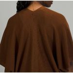 Lululemon Merino Wool Short Sleeve Wrap in Brown Photo 10