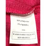 WiHoll Size XL NWT Hot Pink Textured Knit Sleeveless Top City Chic Bold Pop Photo 6