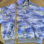 PINK - Victoria's Secret Victoria’s Secret Pink Blue Camo Hoodie, size Medium, NWT Photo 7
