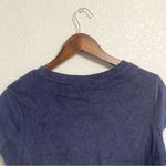 Aerie Offline Womens Top Blue Crop Cropped Terrycloth Size Medium Photo 3