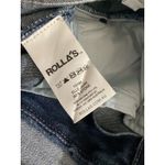 Rollas Elle Jeans Womens 23 Super High Rise Relaxed 80s Stone Denim Pants Blue Photo 6