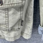 prAna Womans Jacket XS Distressed Lightweight Hooded Utility Military Style Photo 6