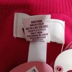 SO Women's V-Neck Knit Pink Sweater Size Large Photo 5