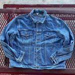 Vintage Embroidered "Christy" Denim Jean Jacket Hippie Womens 2X Trucker Blue Size XXL Photo 7