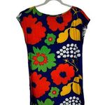 Marimekko for Target Blue Floral Dress Preppy Retro Vacation Beach Womens XS Photo 0