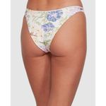 Billabong Ur A Dream Hike Bikini Bottom High Cut Floral White Colorful XL/14 Photo 1