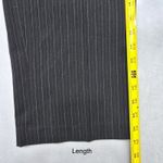 Rafaella  Black Pin Stripe Formal Business Work Interview Straight Leg Pants 12P Photo 9