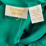 Victoria's Secret Vintage‎  Silk Slip Dress in Green Size Extra Small Photo 3