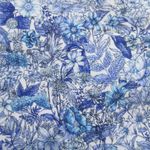 NWT Tuckernuck Hyacinth House Heidi Midi in Blue Floral Cotton High Neck Dress M Size M Photo 5