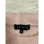 1. State  balloon sleeve soft stretch cable knit sweater L Photo 4