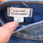 Madewell denim high-rise shorts- size 29 Photo 4
