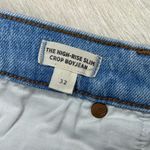 Madewell The High Rise Slim Crop Boy jeans women’s plus size 32 Photo 7