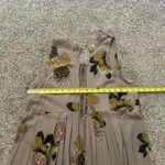 Free People  light purple floral tie-front mini dress size S Photo 11