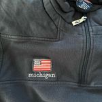 Vineyard Vines Navy Michigan QuarterZip Photo 4