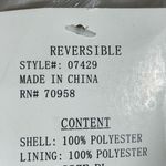 None Cozy Sherpa Reversible Jacket W/Corduroy Trim Womens Petite LG Cream &‎ Tan NEW Photo 9