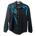 Vintage '80's City Girl By Nancy Bolen Women Long Sleeve Shirt Size 12 Photo 0