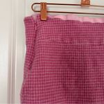 Tibi vintage wool pink checkered mini skirt Photo 3