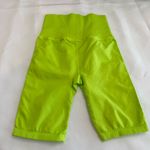 Free People Movement Good Karma Bike‎ Shorts Size XS Neon Green EUC Photo 3