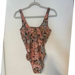 A pea in the pod NWT Square-Neck Maternity One Piece Swimsuit Floral Size Small Photo 1