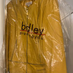Bradley Women's Yellow Leather Jacket Size XL Photo 0