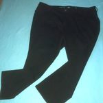 st. john's bay ST. JOHN’S BAY straight leg black mid-rise stretchy jeans NEW Condition size 24W Photo 1