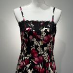White House | Black Market SALE! Black Floral WHBM Lace Silk Cami Size S EUC Photo 0