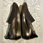 ECCO Danish Design Incise Urban Wedge Slip Ons In Black Sparkle Sz 36/5.5 Photo 3