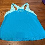 Marika Aqua Blue Women's Tank Top Large Athletic Photo 0