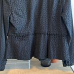 CAbi #5293 Black Eyelet Flamingo Blazer Jacket, 6 Photo 5