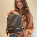 Michael Kors Rhea Medium Logo Backpack Photo 1