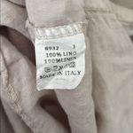 Ezio Sleeveless linen Beige Dress tan large Photo 4