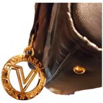 Valentino Orlandi Mini Black Quilted Vegan Leather Handbag Photo 6