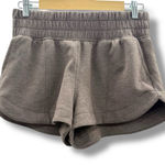 Yogalicious  Brown Stretch Waist‎ Scuba Zuri Comfort Athletic Shorts Sz M Photo 0