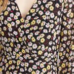 Madewell  Wrap-Front V-Neck‎ Maxi Dress in French Floral True Black Size 2 Photo 7