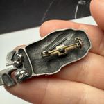 Ms Dee Golf Bag Brooch Brooch Pin With Earrings Pewter Silver Tone For Golfer Photo 6