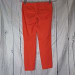 J.Crew Coral Red City Fit Stretch Ankle Cropped Pants Photo 5