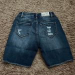 Encore jeans Medium Wash Distresed Bermuda Shorts Photo 6