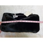 Aspen Black Plush Faux Fur Snood Scarf New Photo 4