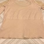 Knitted Knotted Anthropologie Ivory Lace Sweater Size M Photo 6