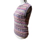 Woolrich Sweater Bee Wool Blend Colorful Crewneck Vintage Sweater Vest Women size Small Photo 6
