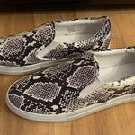 JustFab Platform snakeskin sneakers Size 11  Slip on Eloise Photo 0
